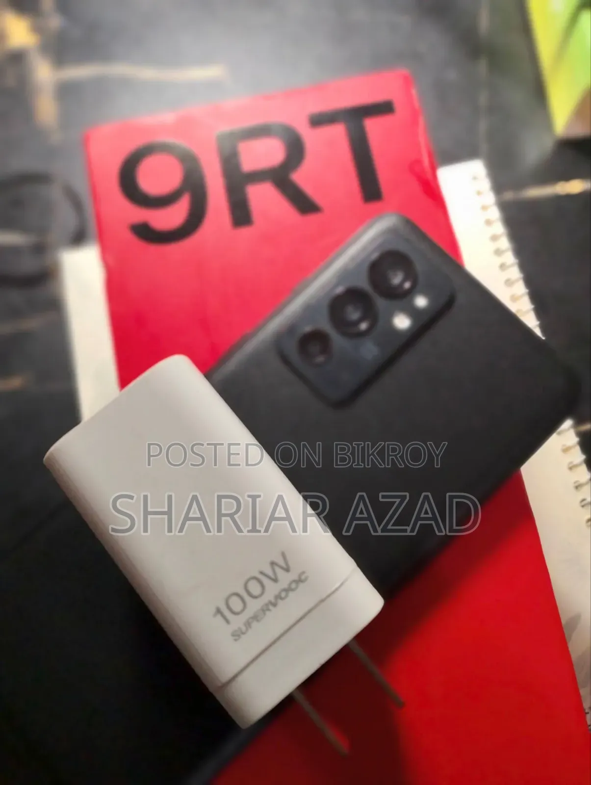ওয়ানপ্লাস ৯আরটি ২৫৬ জিবি ব্ল্যাক