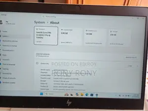 Laptop HP EliteBook 840 G6 8GB Intel Core i5 SSD 256GB