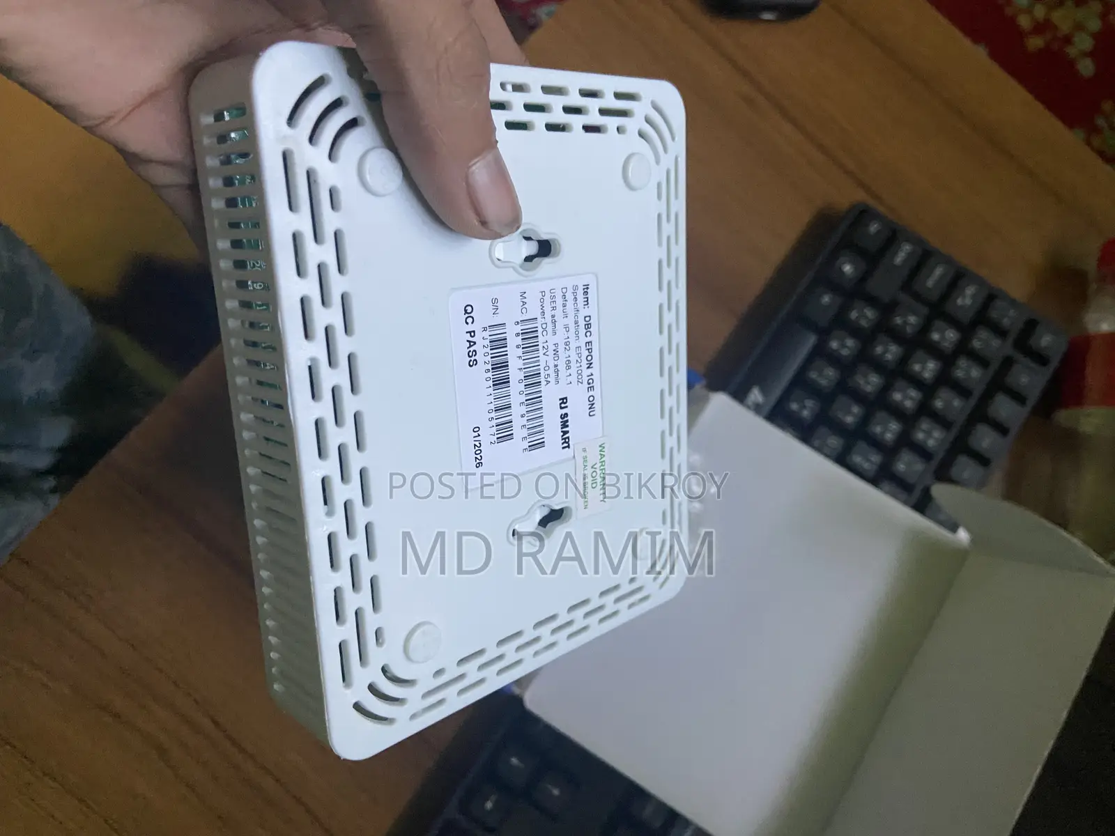 1g Epon DBC Onu