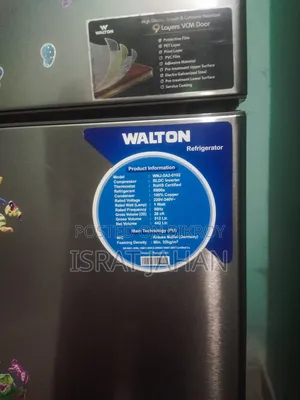 Walton Inverter Double Door Fridge - Fresh Condition