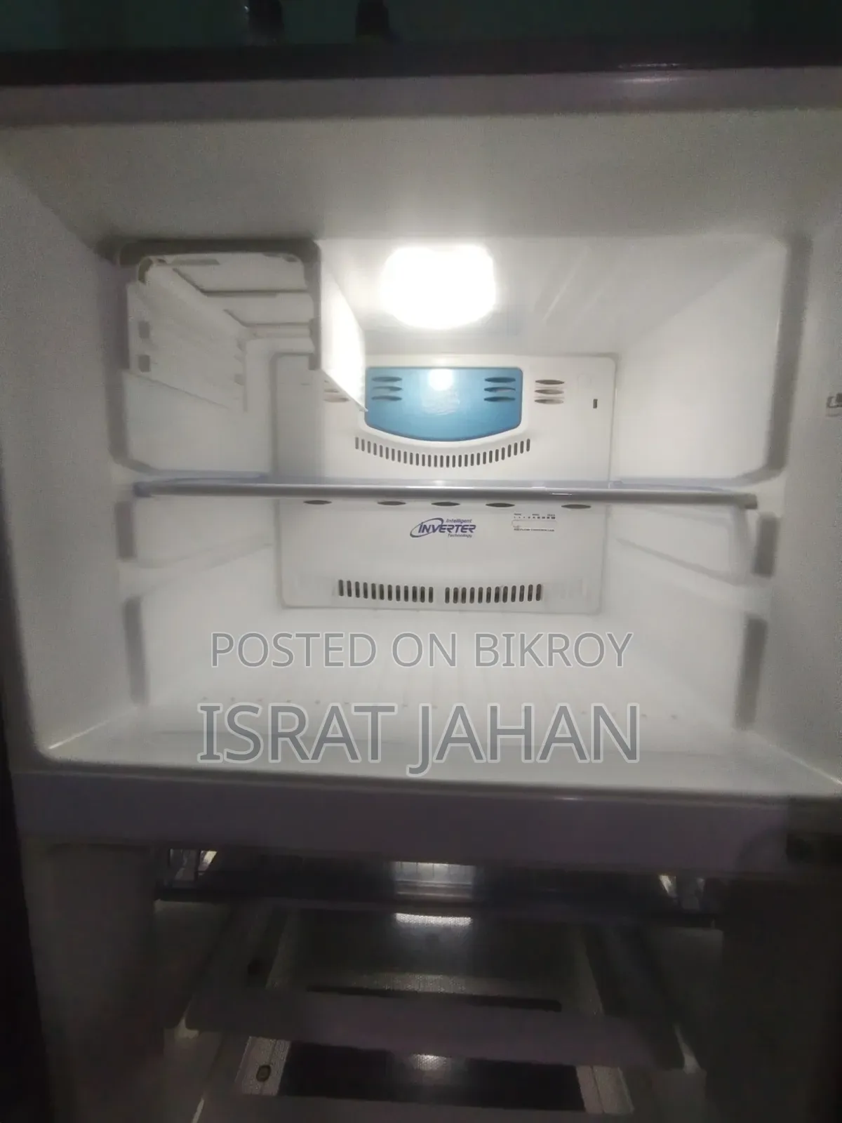 Walton Inverter Double Door Fridge - Fresh Condition