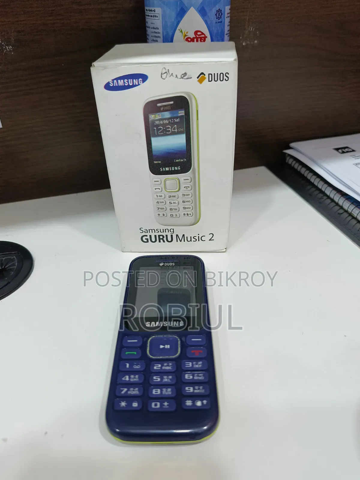 New Samsung Guru Music 2 Blue