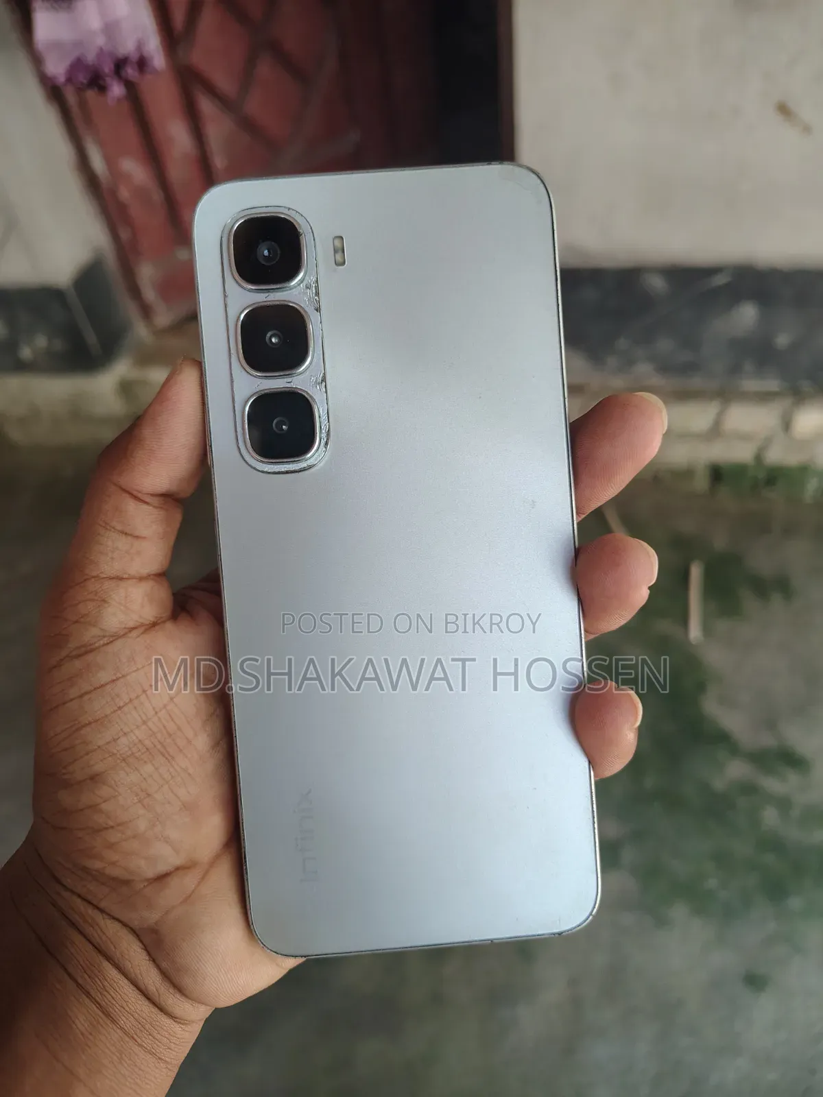 ইনফিনিক্স হট ৬০আই ১২৮ জিবি সিলভার