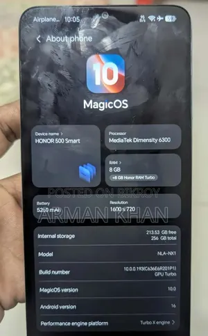 Honor X6b 128 GB Blue