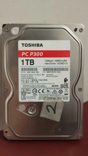 Toshiba P300 1TB HDD (Size - 3.5in) বিক্রি হবে