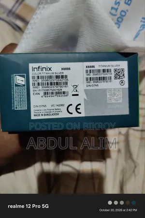 Infinix Hot 60 Pro+ 256 GB White