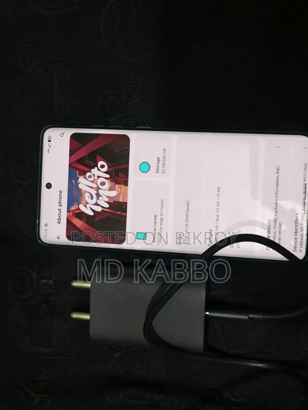 Motorola Edge 60 Fusion 256 GB Green