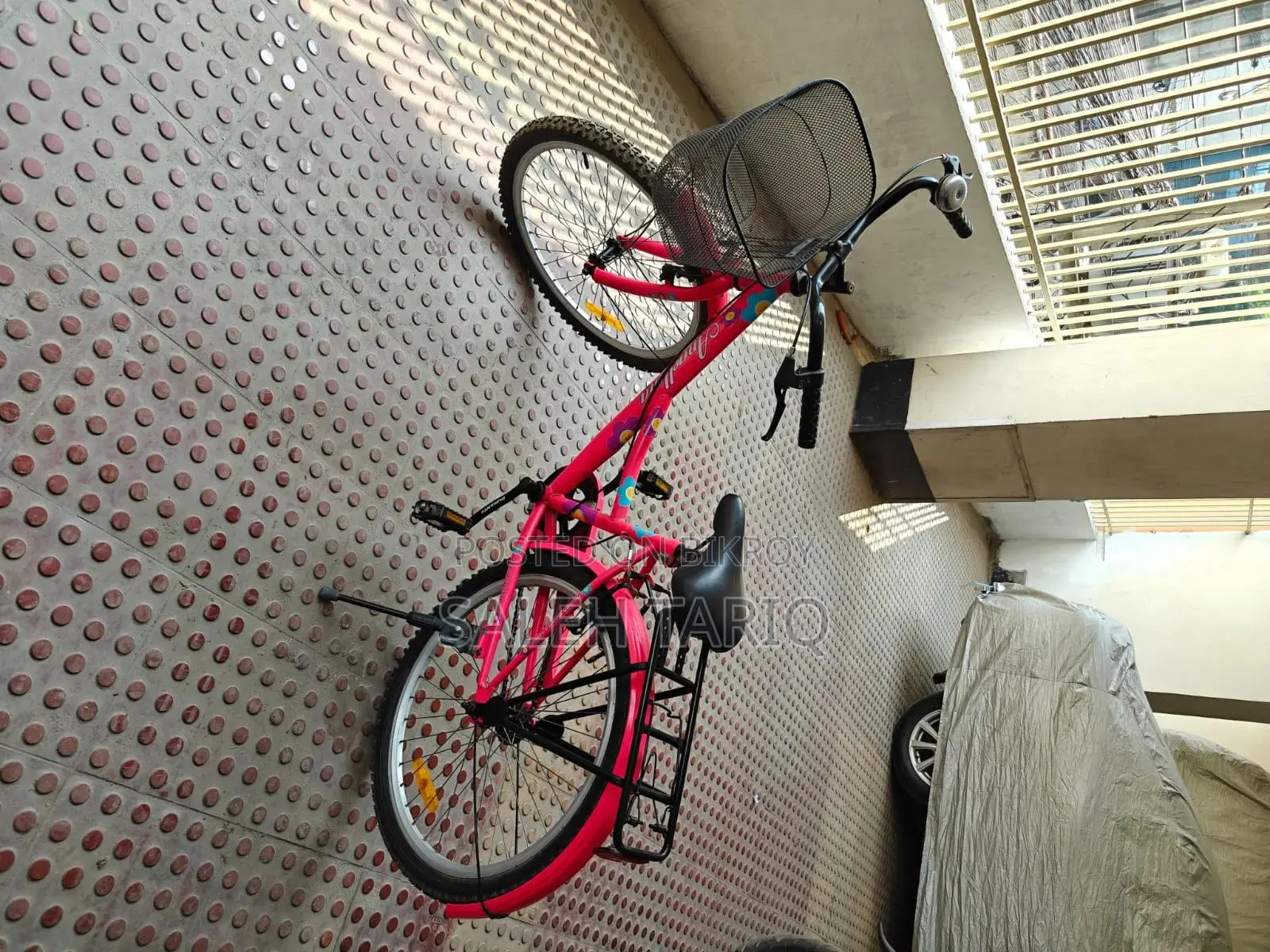 A Bicycle Is Selling With Its Accessories