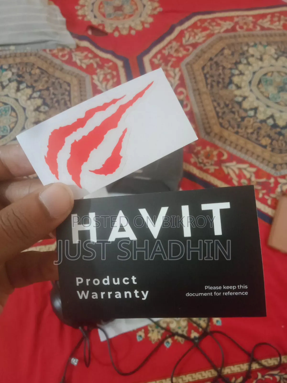 Havit RGB গেমিং হেডফোন