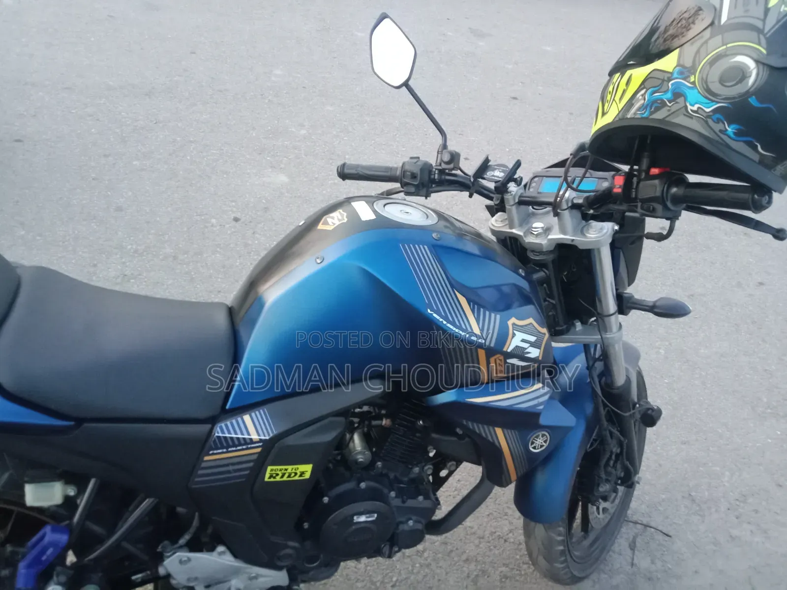 New Yamaha FZS V2 2022 Blue