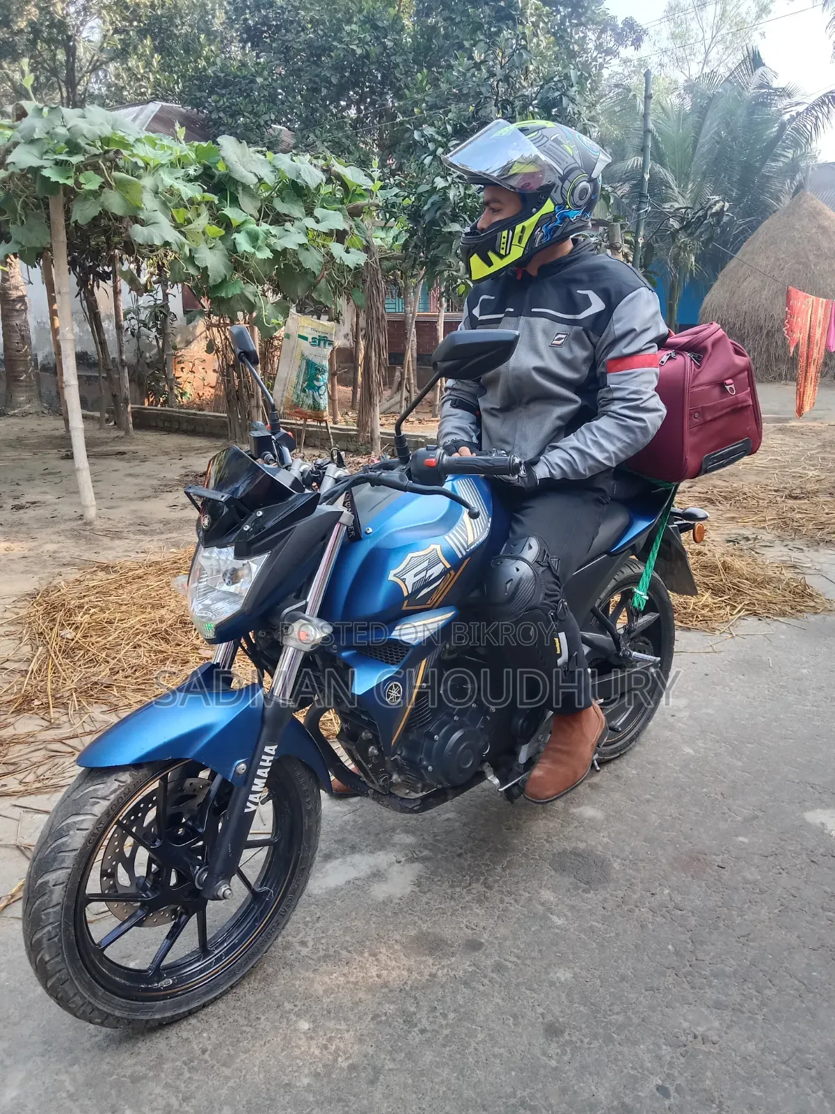 New Yamaha FZS V2 2022 Blue