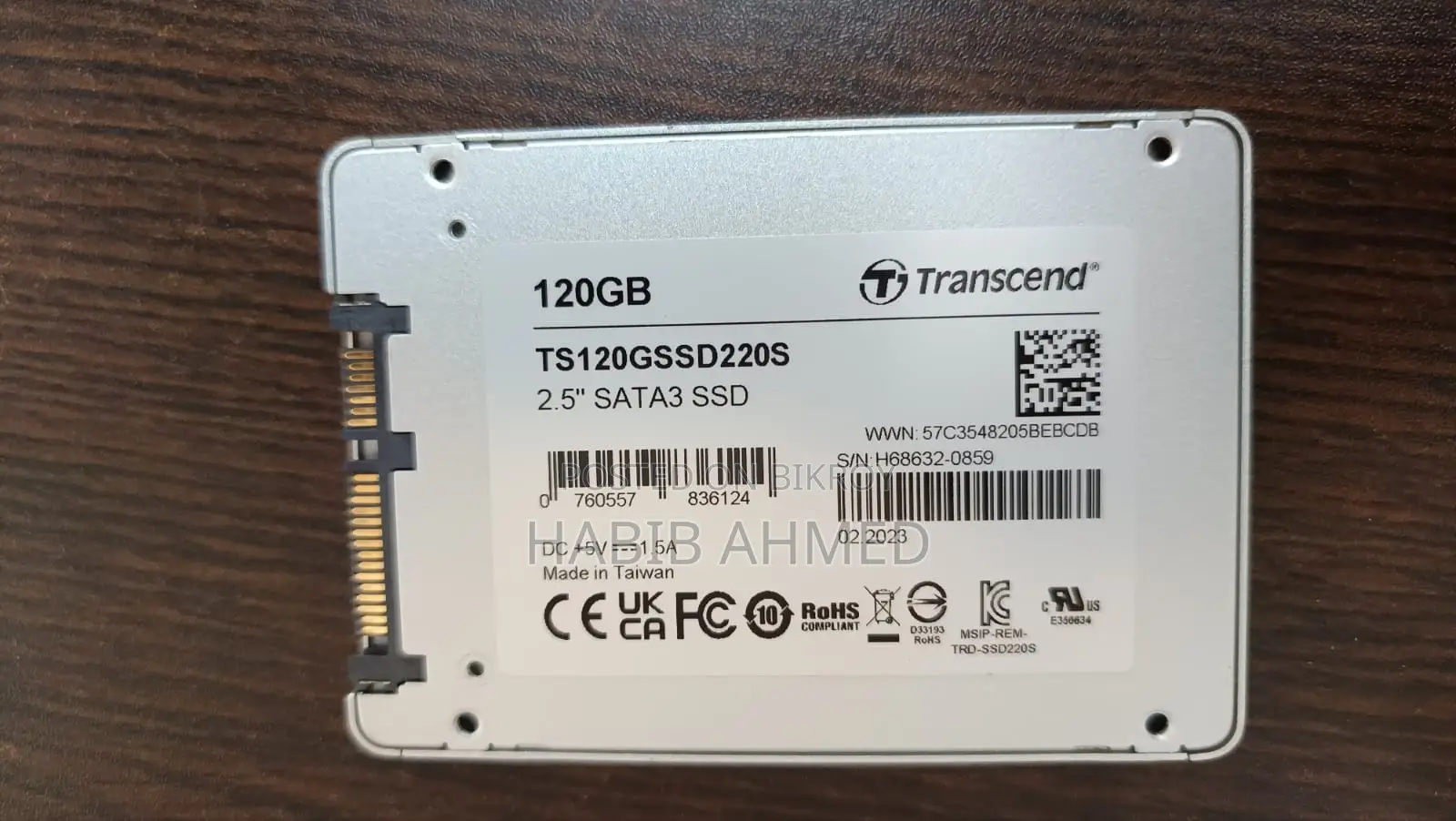 Transcend 225s 120GB 2.5 Inch Sata III SSD