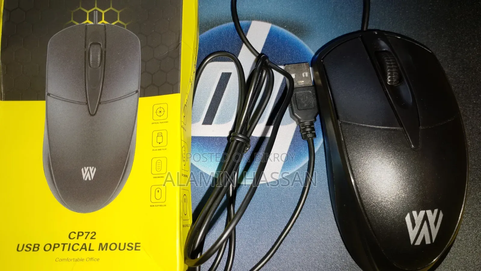Game Valley Cp72 USB Optical Mouse