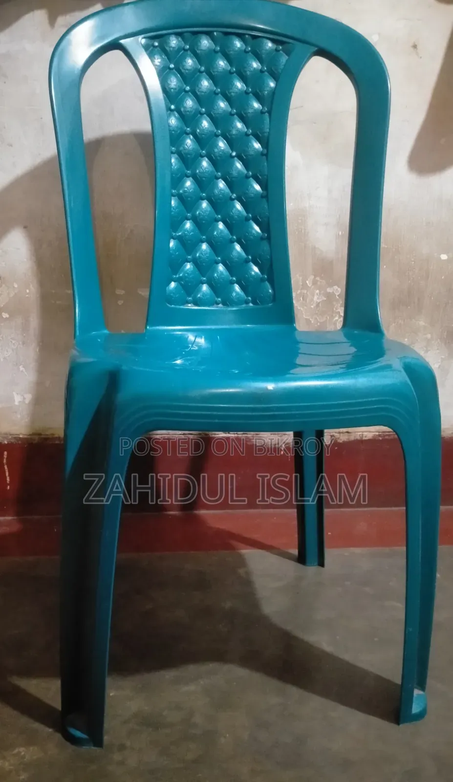 A wooden table and an RFL chair will be sold.