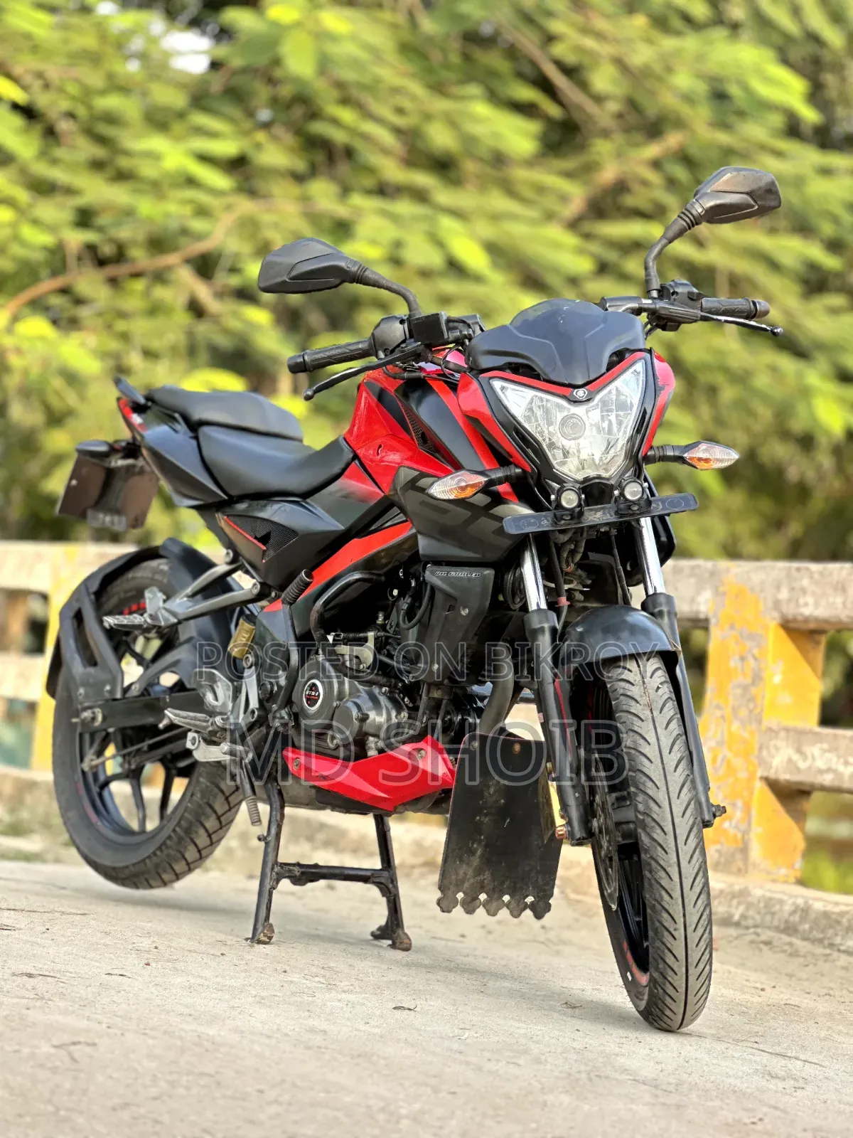 Bajaj Pulsar NS 160 2018 Red