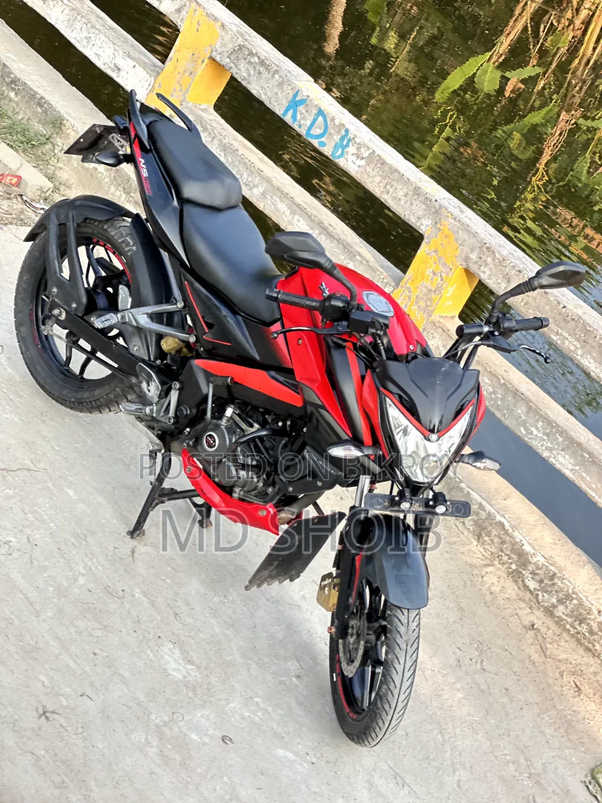 Bajaj Pulsar NS 160 2018 Red