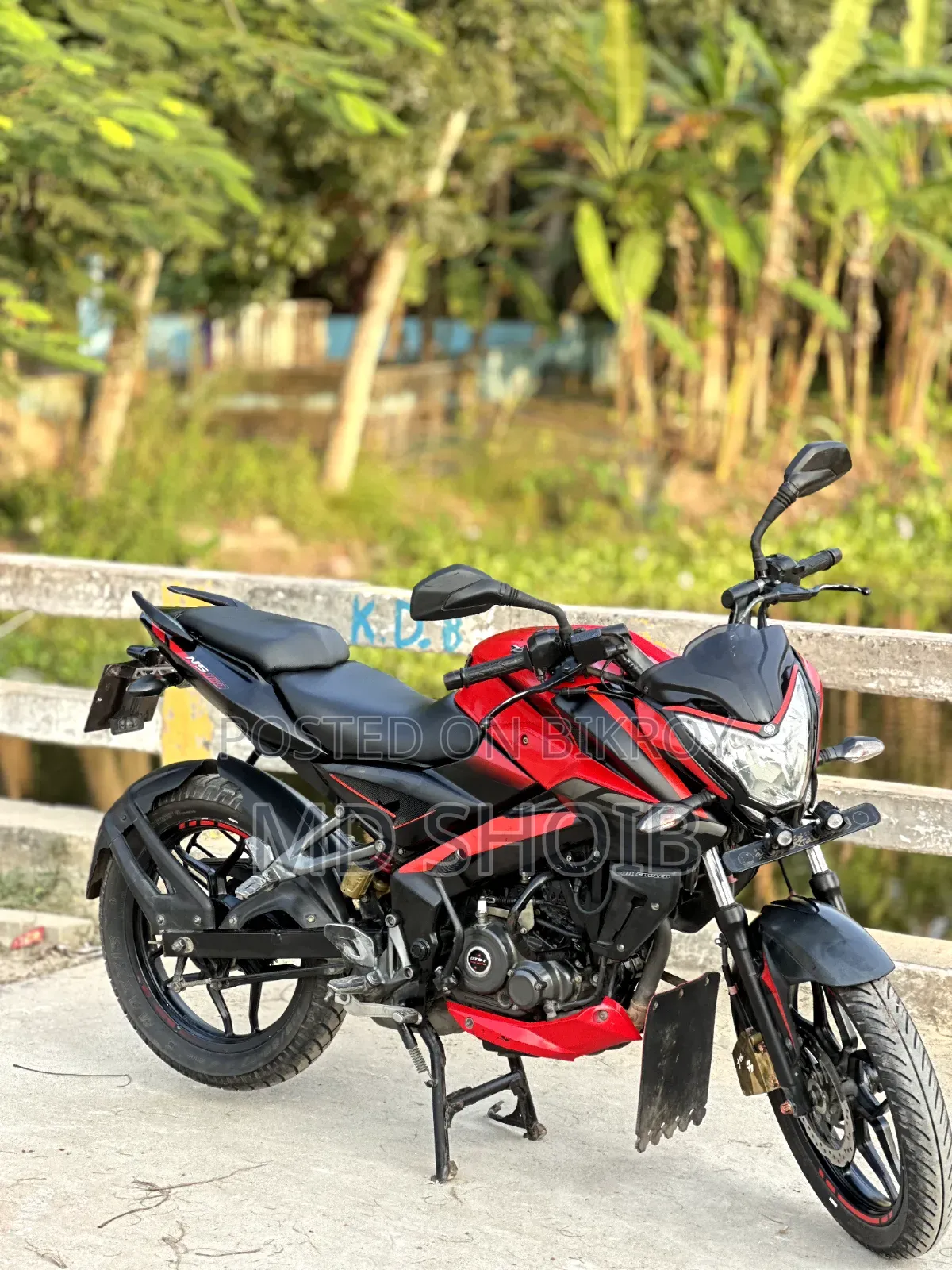 Bajaj Pulsar NS 160 2018 Red