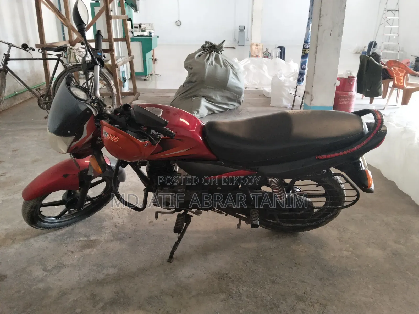 Bajaj Platina 100 2010 Red