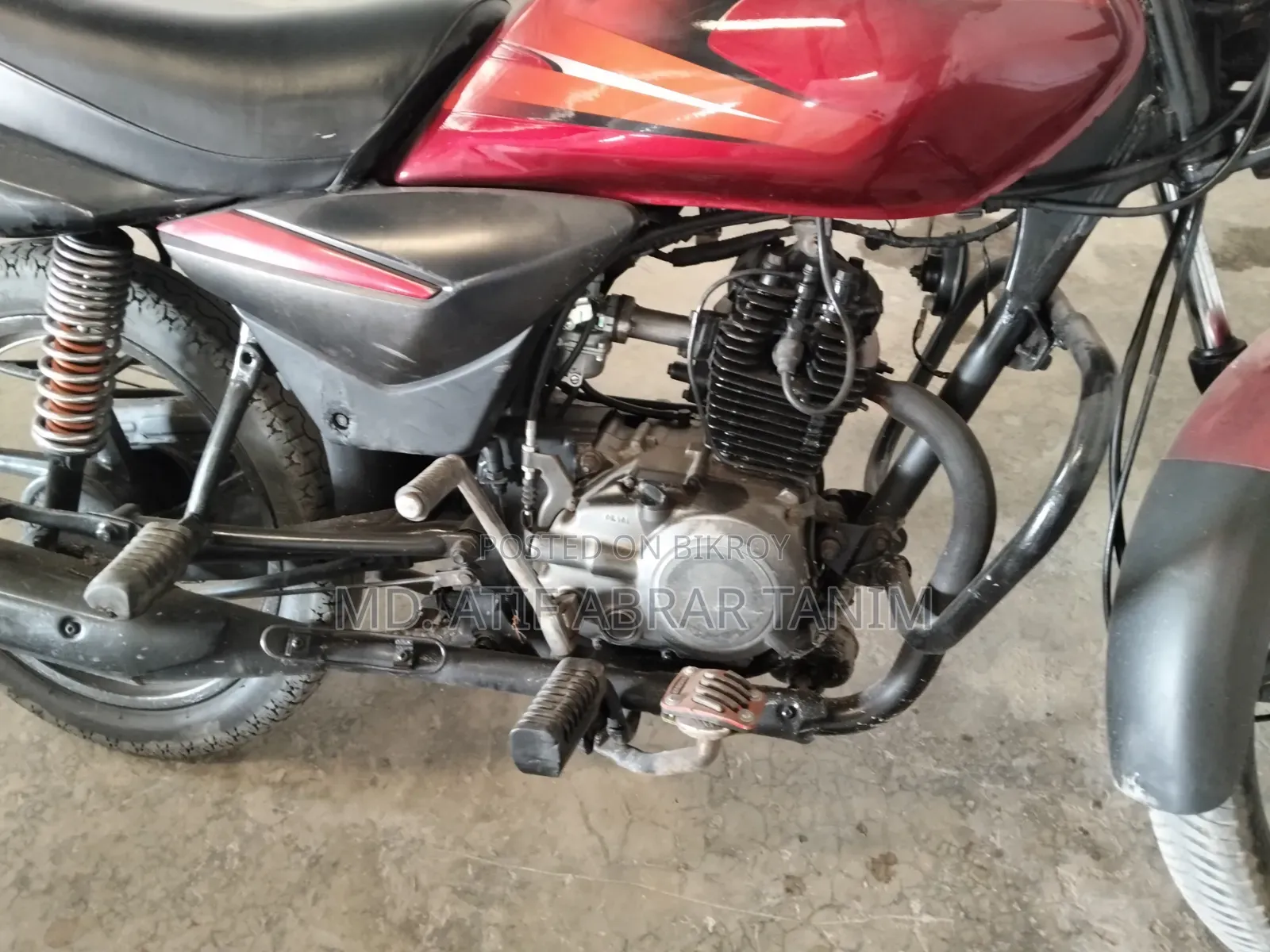 Bajaj Platina 100 2010 Red