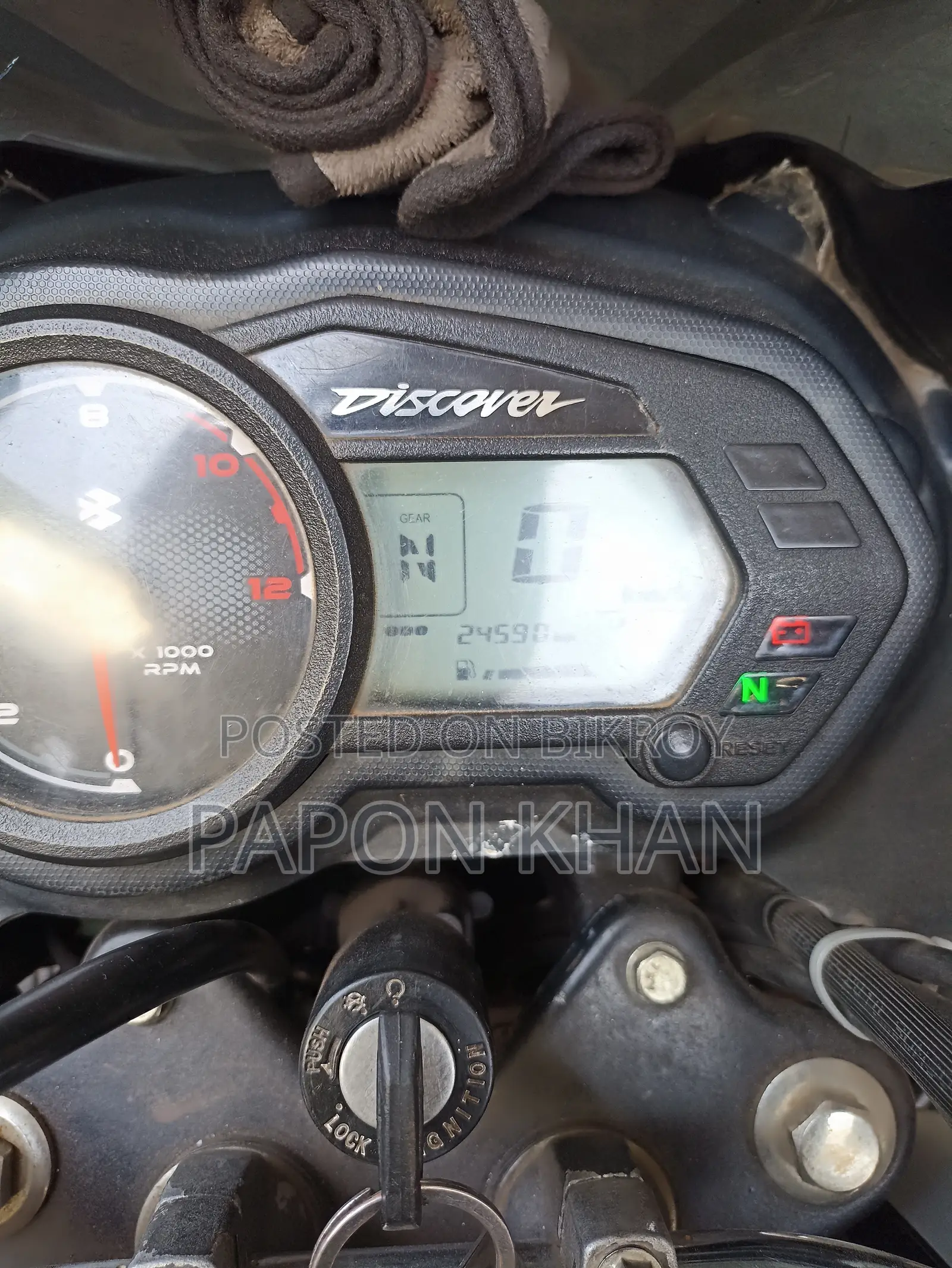 Bajaj Discover 110 2022 Black