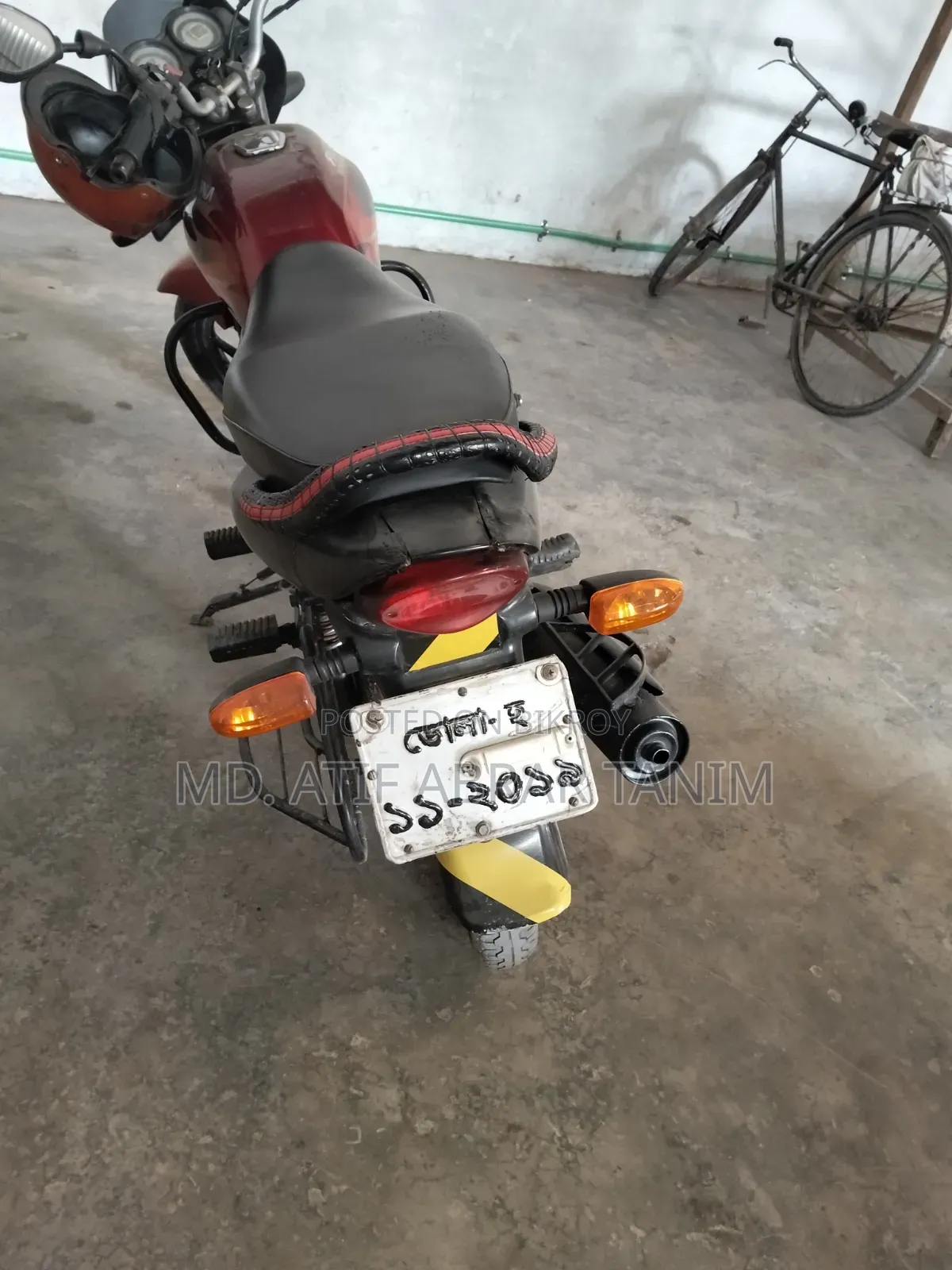 Bajaj Platina 100 2010 Red