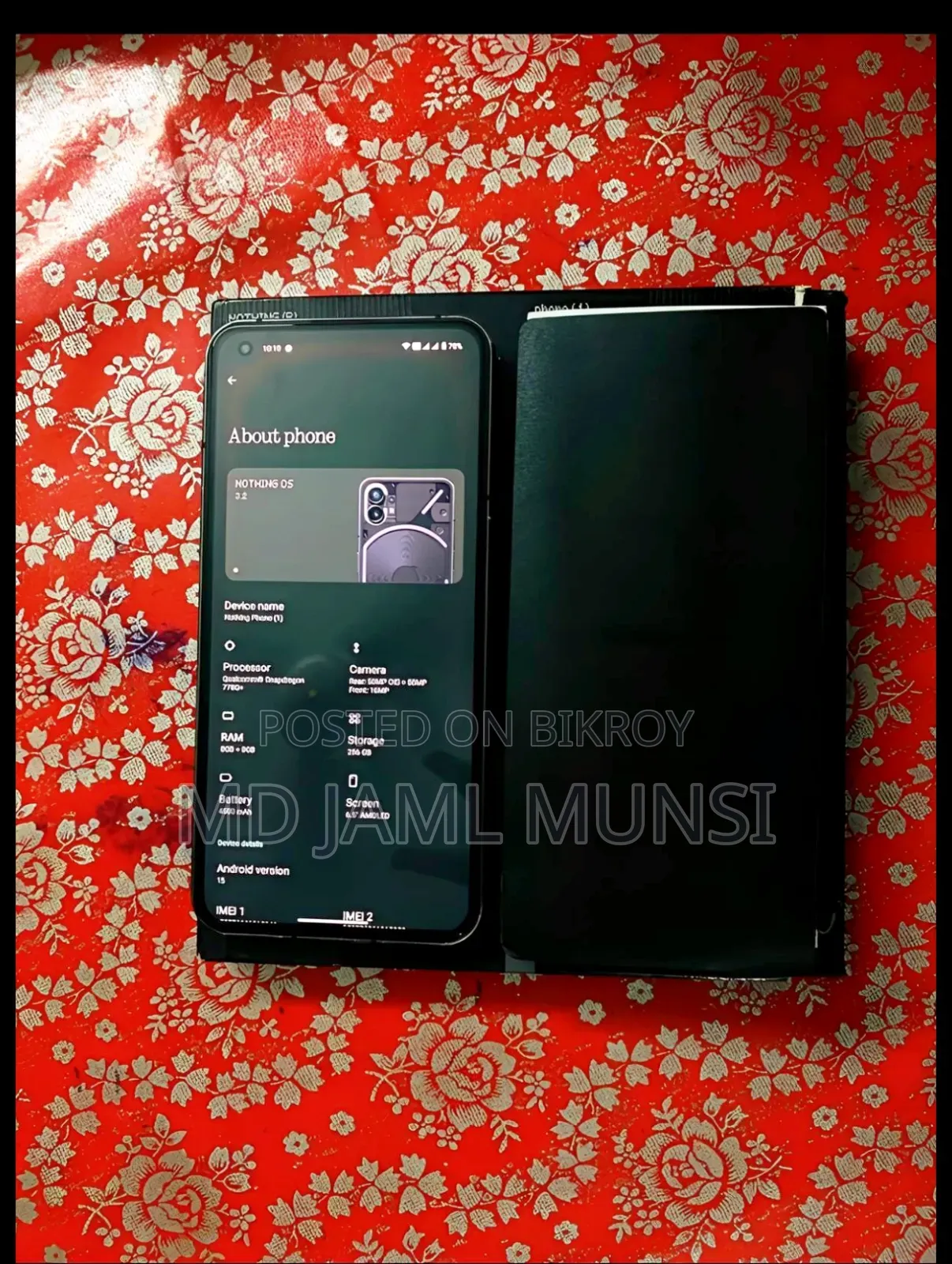 Nothing Phone 1 256 GB Black