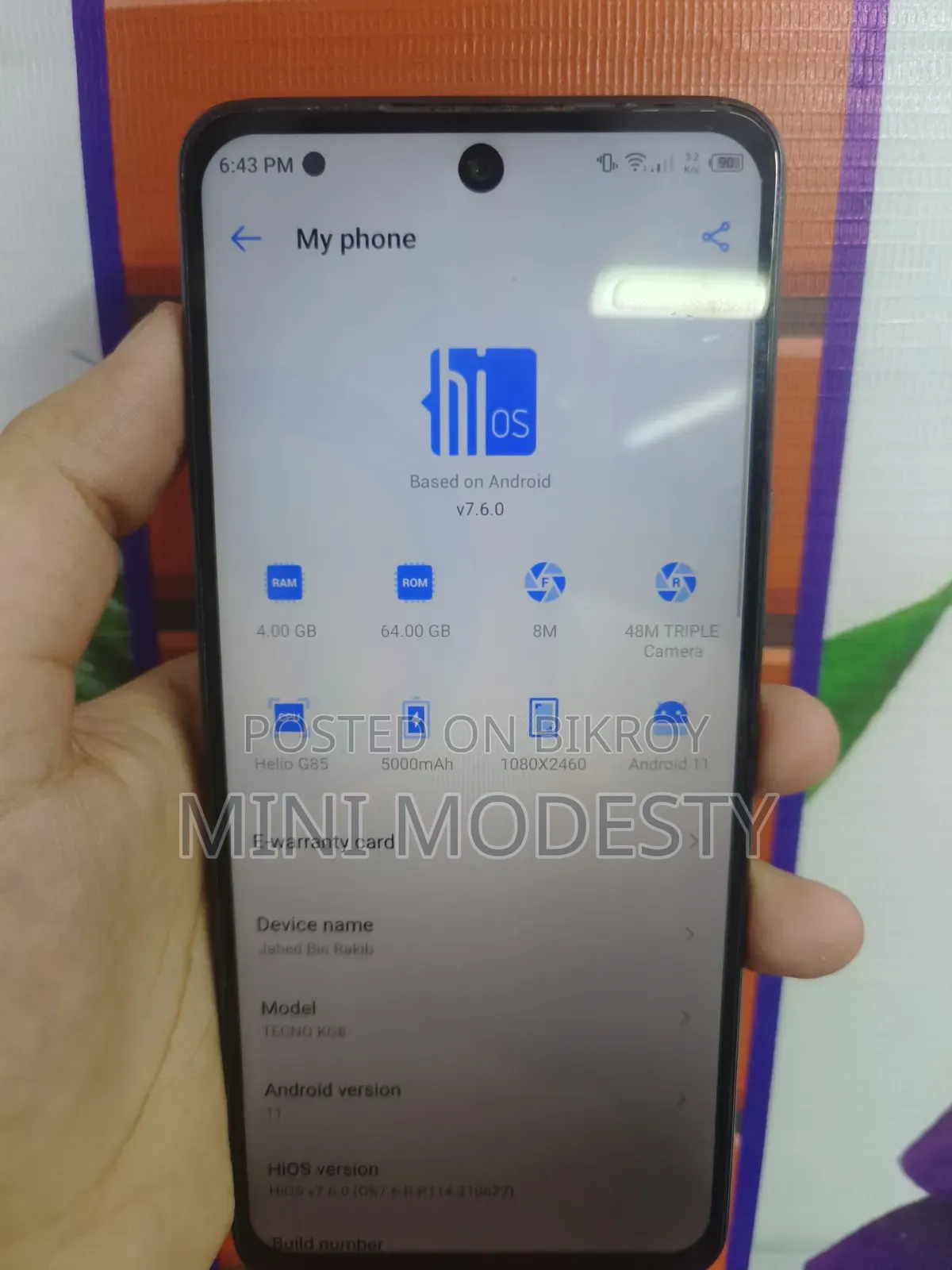 Tecno Spark 8 Pro 64 GB Black