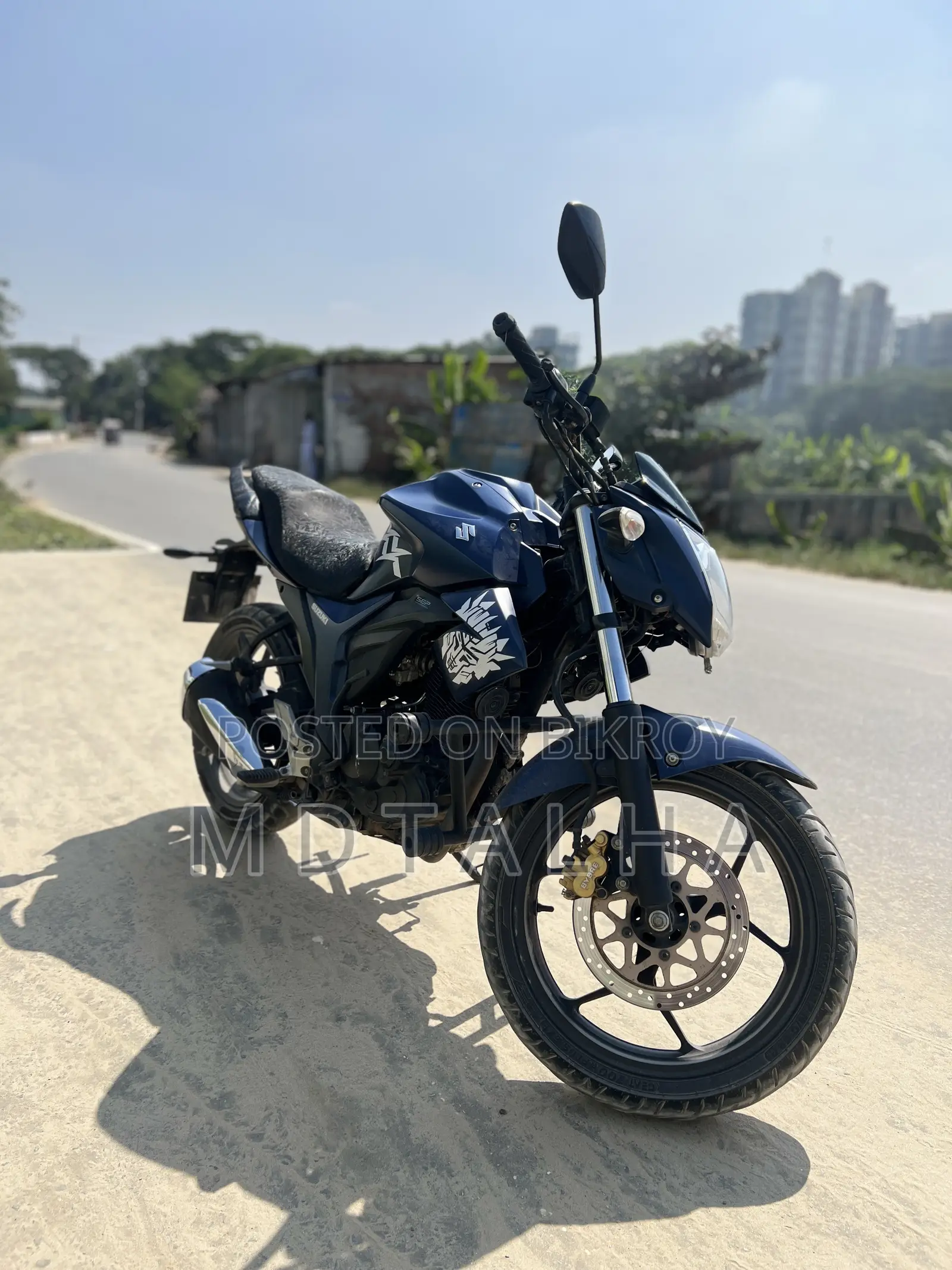 Suzuki Gixxer 2024 Blue