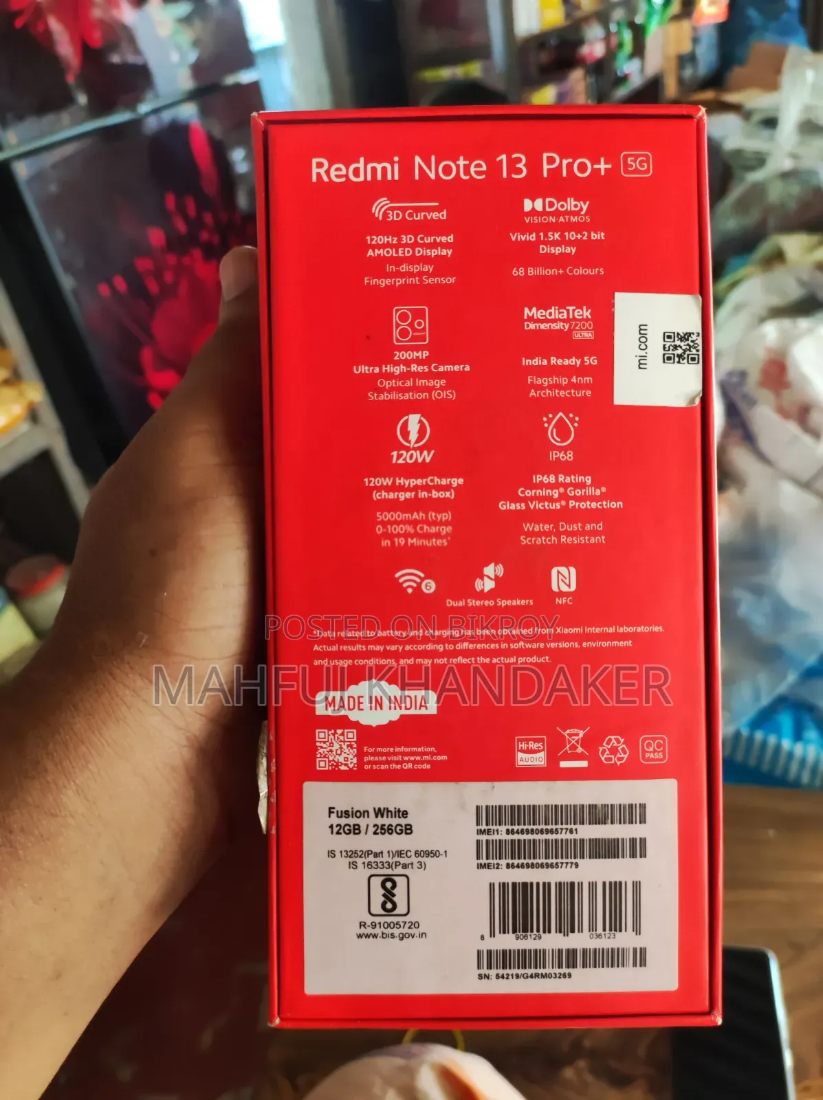Xiaomi Redmi Note 13 Pro+ 256 GB Red