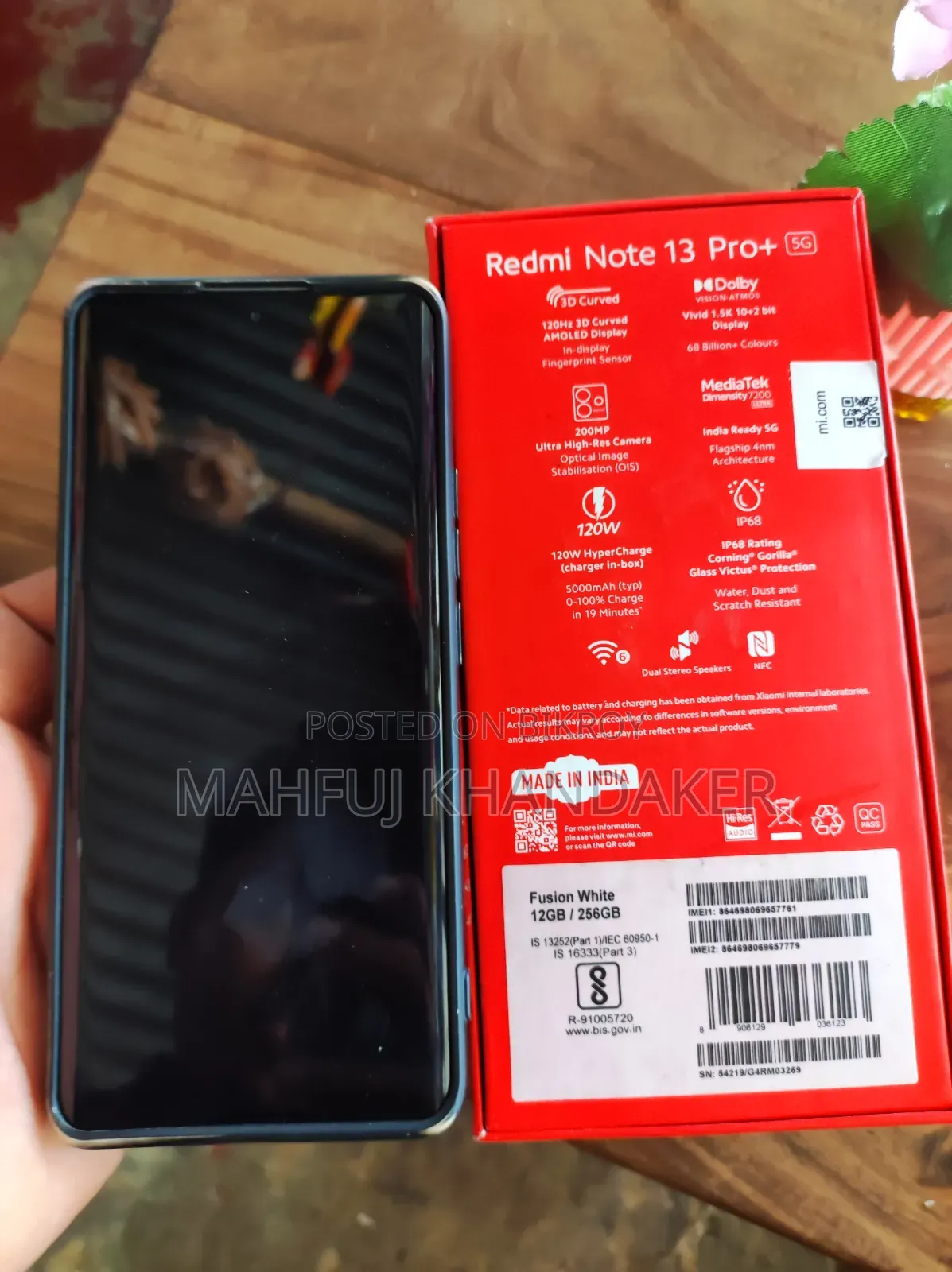 Xiaomi Redmi Note 13 Pro+ 256 GB Red