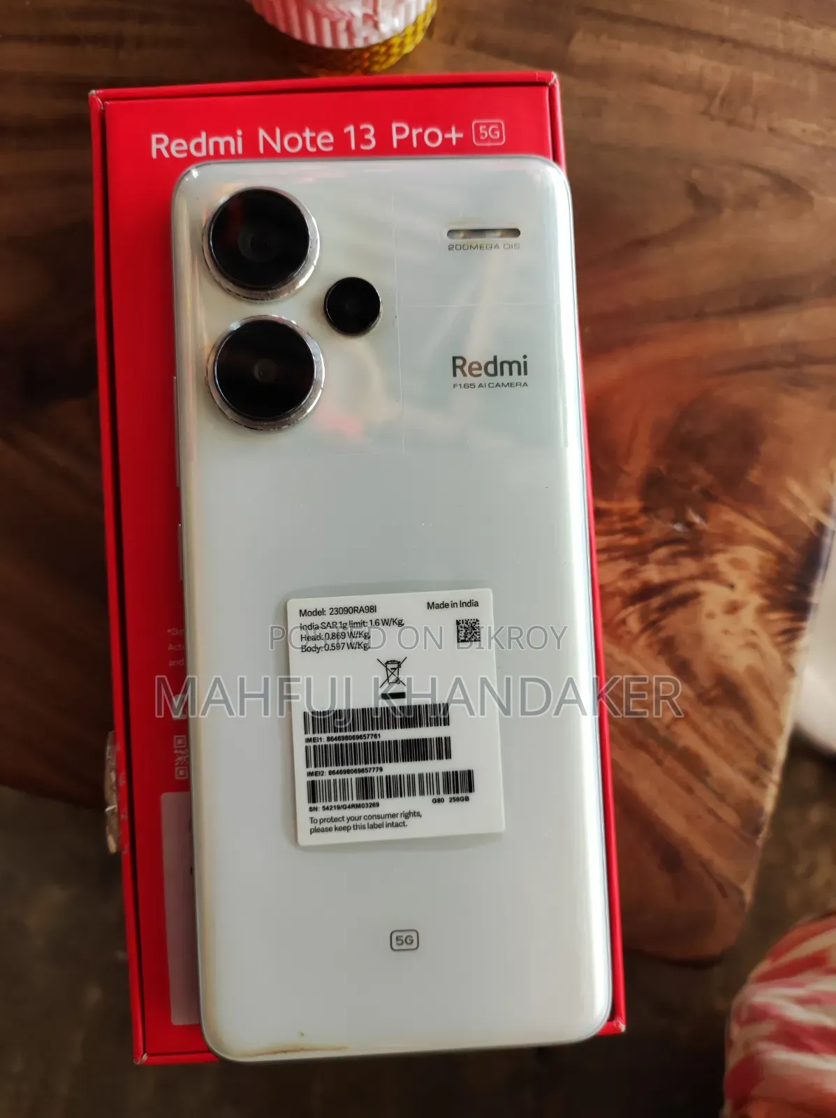 Xiaomi Redmi Note 13 Pro+ 256 GB Red
