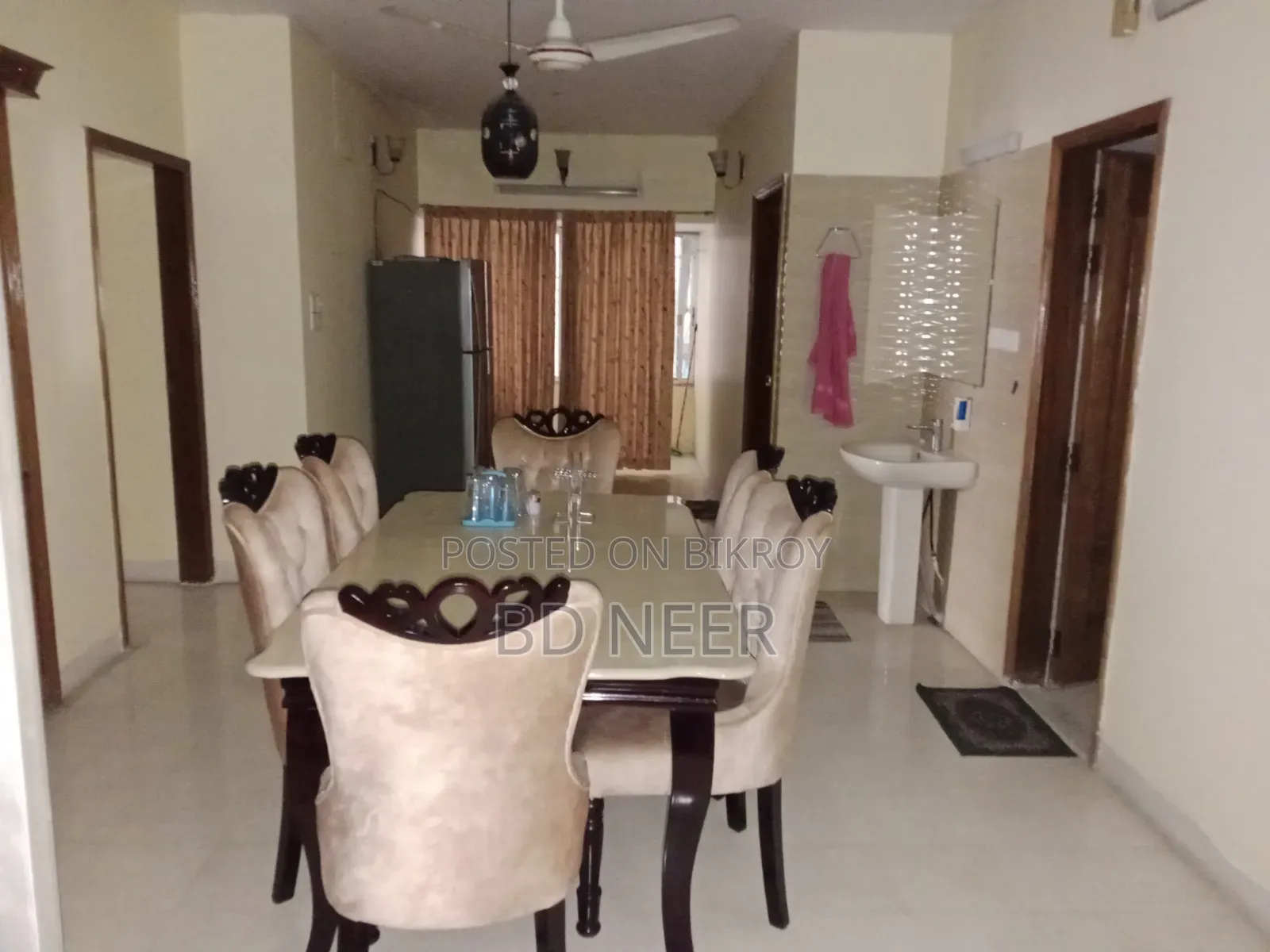 Furnished 3 Bedroom Apartment in Banani for rent