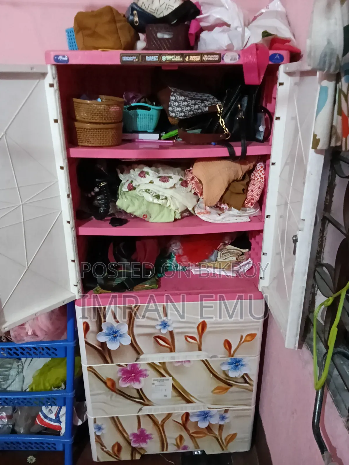 Plastic Wardrobe for Sale Like New