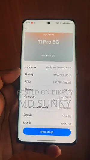 Realme 11 Pro 256 GB Black