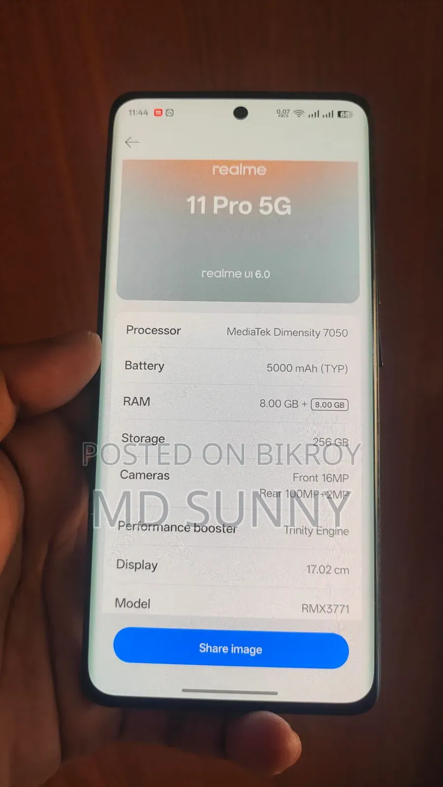Realme 11 Pro 256 GB Black
