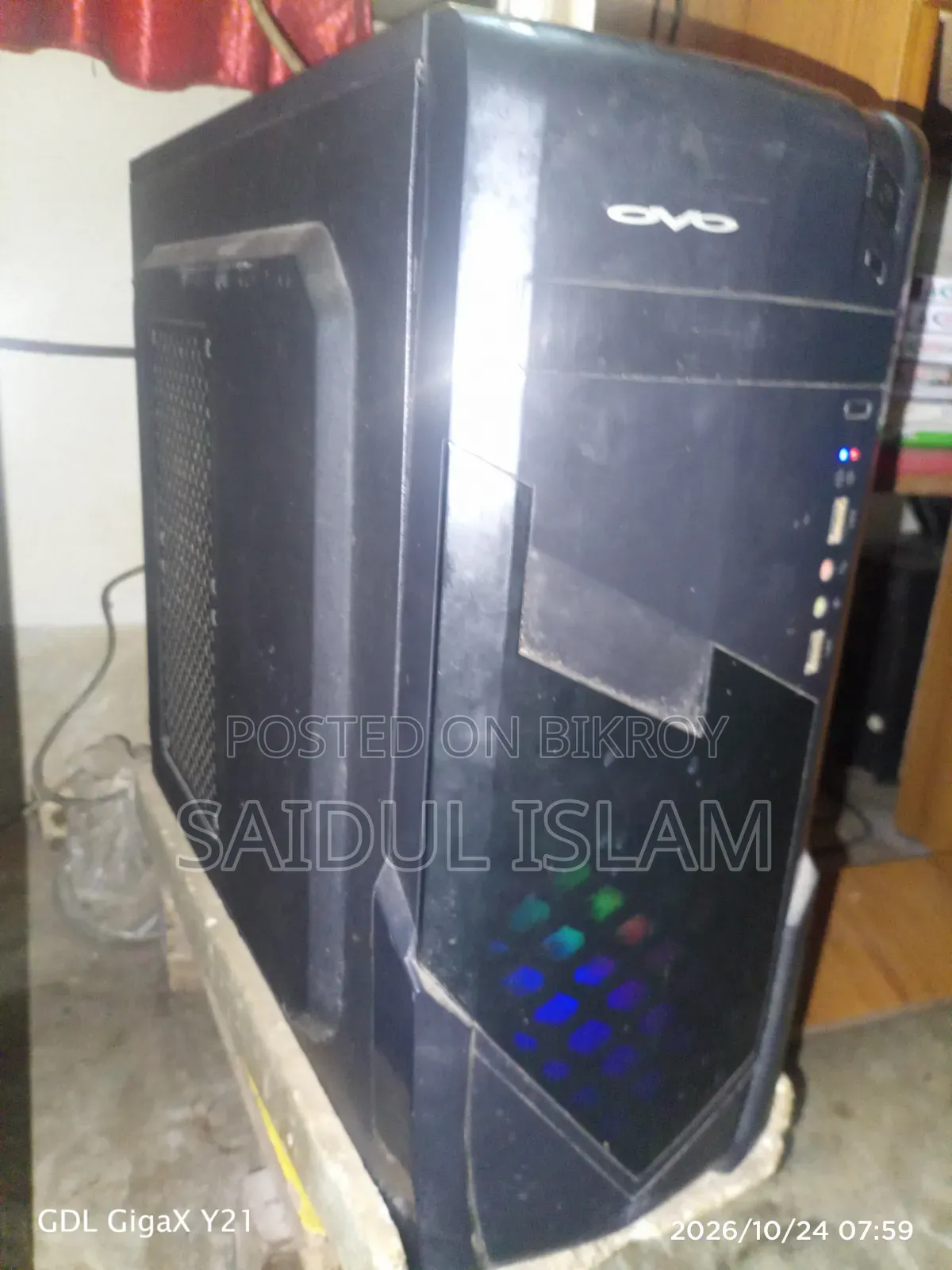 Desktop Computer Gigabyte GB-BXi3H-4010 8GB Intel Core i3 HDD 500GB