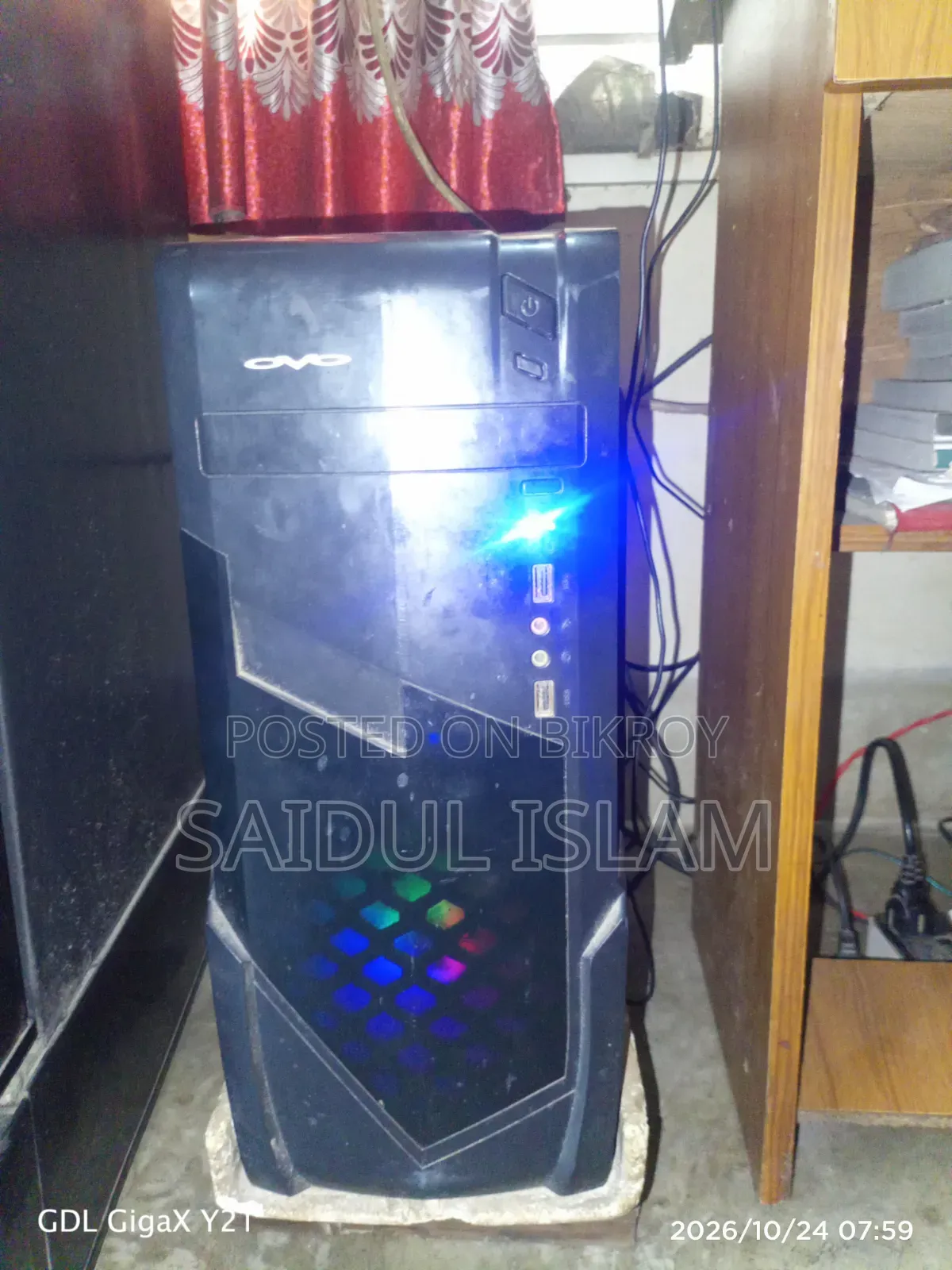 Desktop Computer Gigabyte GB-BXi3H-4010 8GB Intel Core i3 HDD 500GB