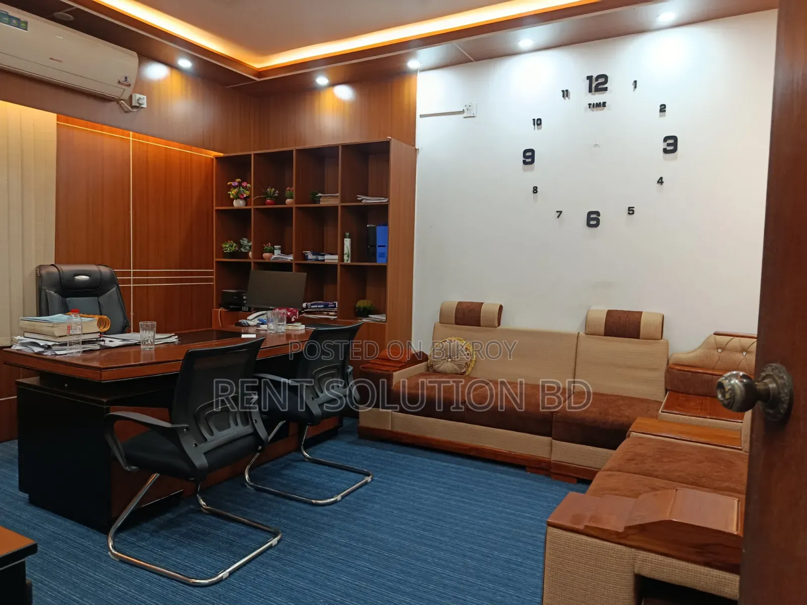 গুলশান ১ এ সম্পূর্ণ সাজানো অফিস স্পেস ভাড়ায় দেওয়া হবে