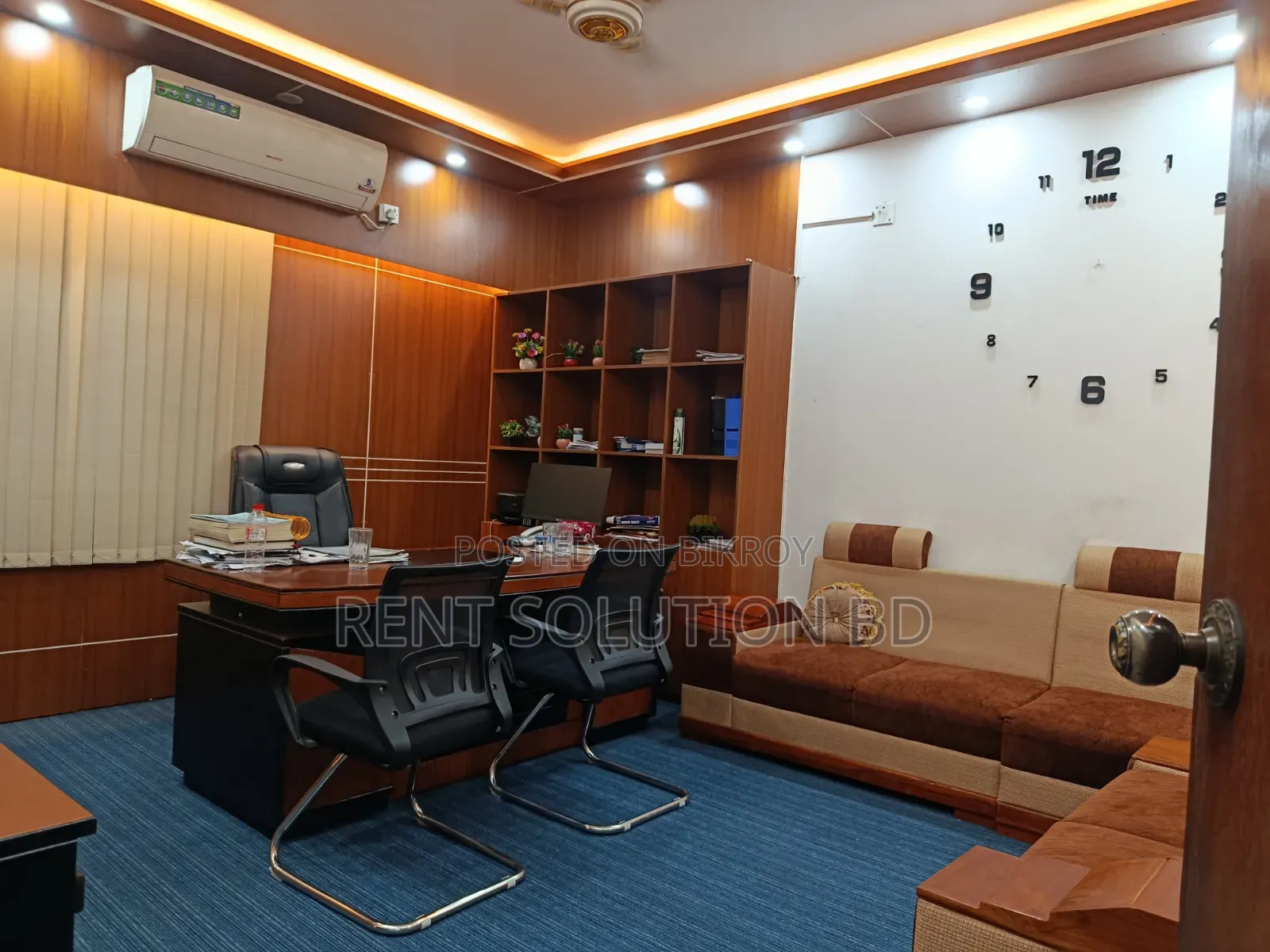 গুলশান ১ এ সম্পূর্ণ সাজানো অফিস স্পেস ভাড়ায় দেওয়া হবে