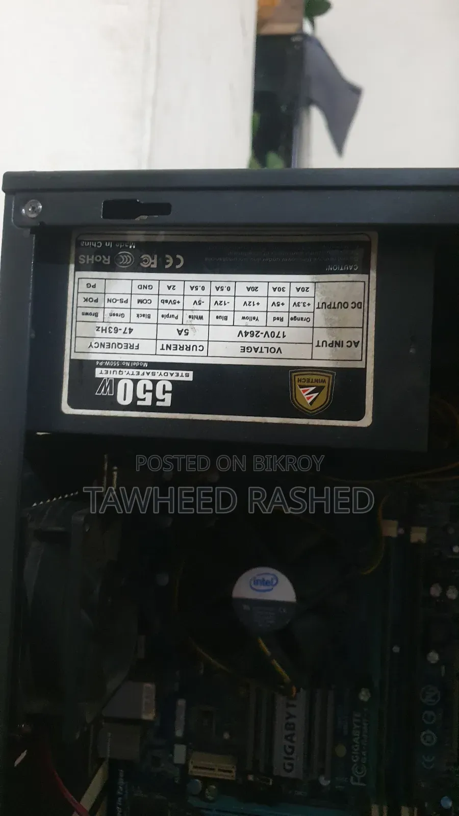 Desktop Computer Gigabyte 8GB Intel Core 2 Duo HDD 500GB