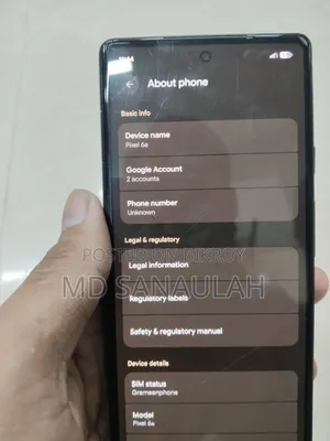Google Pixel 6a 128 GB Graphite
