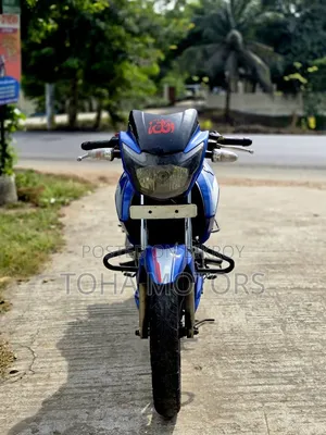 টিভিএস অ্যাপাচি আরটিআর ১৬০ ২ভি ২০১৭ নীল
