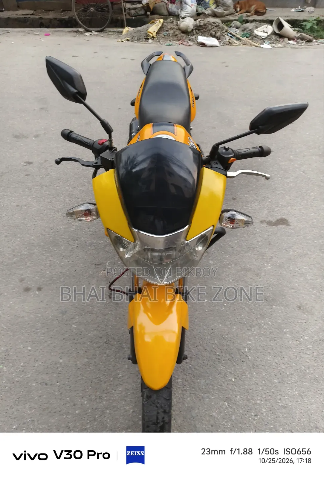 TVS Apache RTR 160 2V 2012 Gray