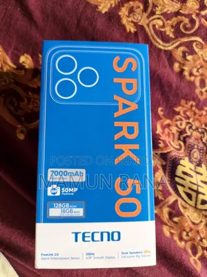 নতুন টেকনো স্পার্ক ৪০ ১২৮ জিবি ব্ল্যাক