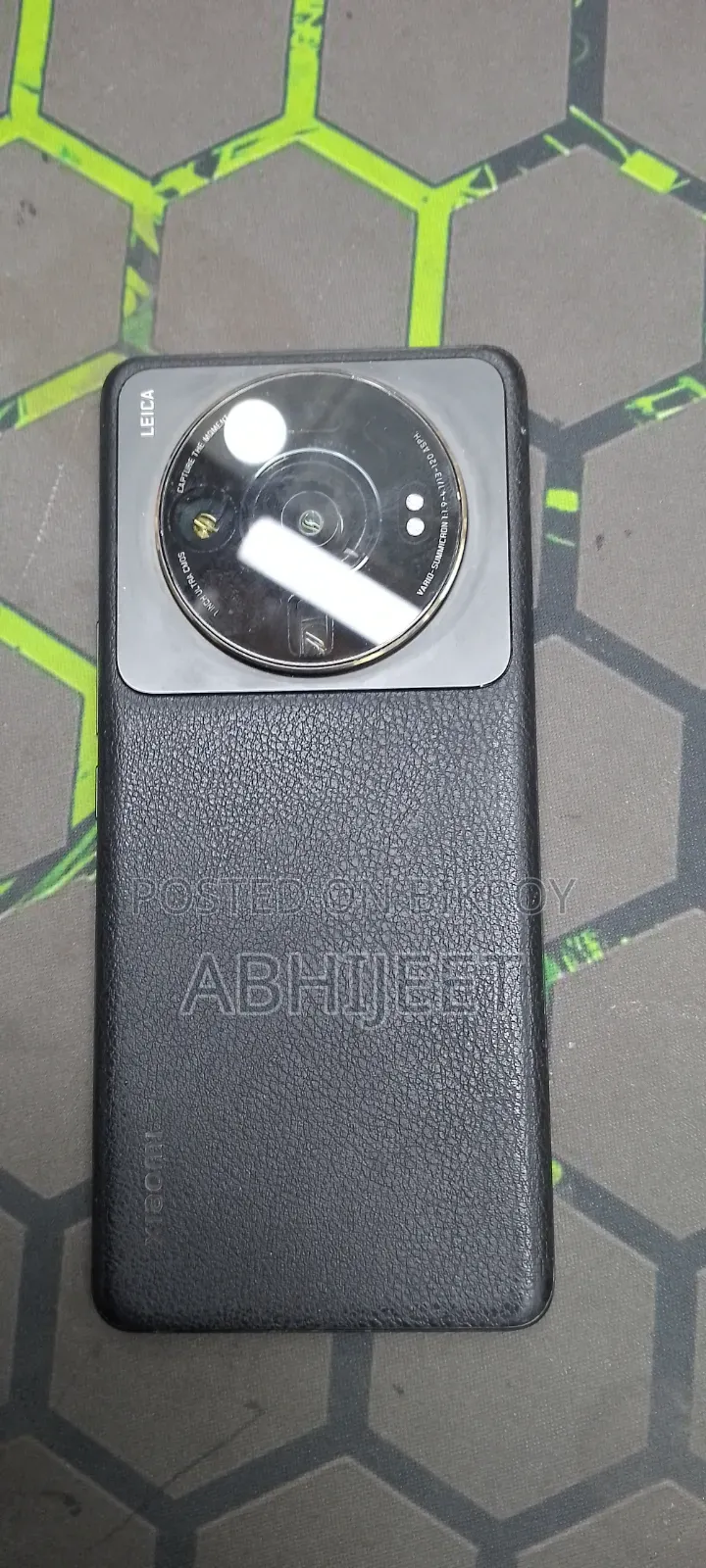 শাওমি ১২এস আল্ট্রা ৫১২ জিবি ব্ল্যাক