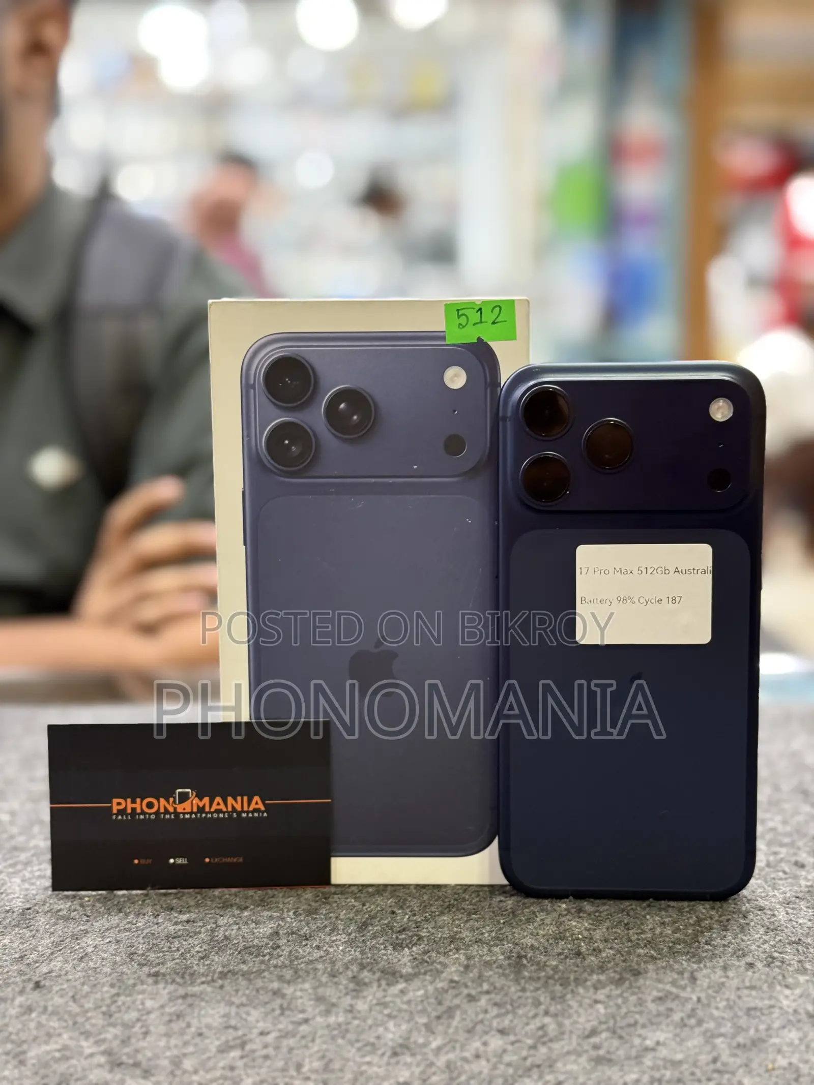 Apple iPhone 17 Pro Max 512 GB Blue