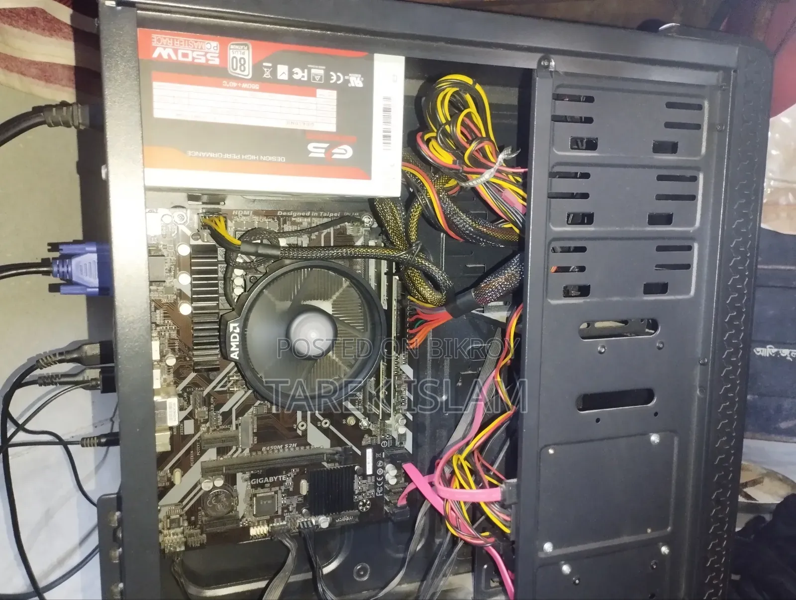 Desktop Computer Gigabyte 8GB AMD Ryzen 3 HDD+SSD 256GB