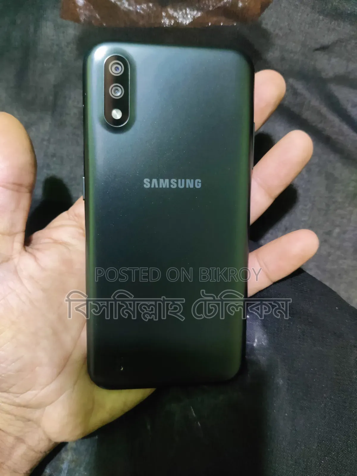 স্যামসাং গ্যালাক্সি এ০১ ১৬ জিবি ব্ল্যাক
