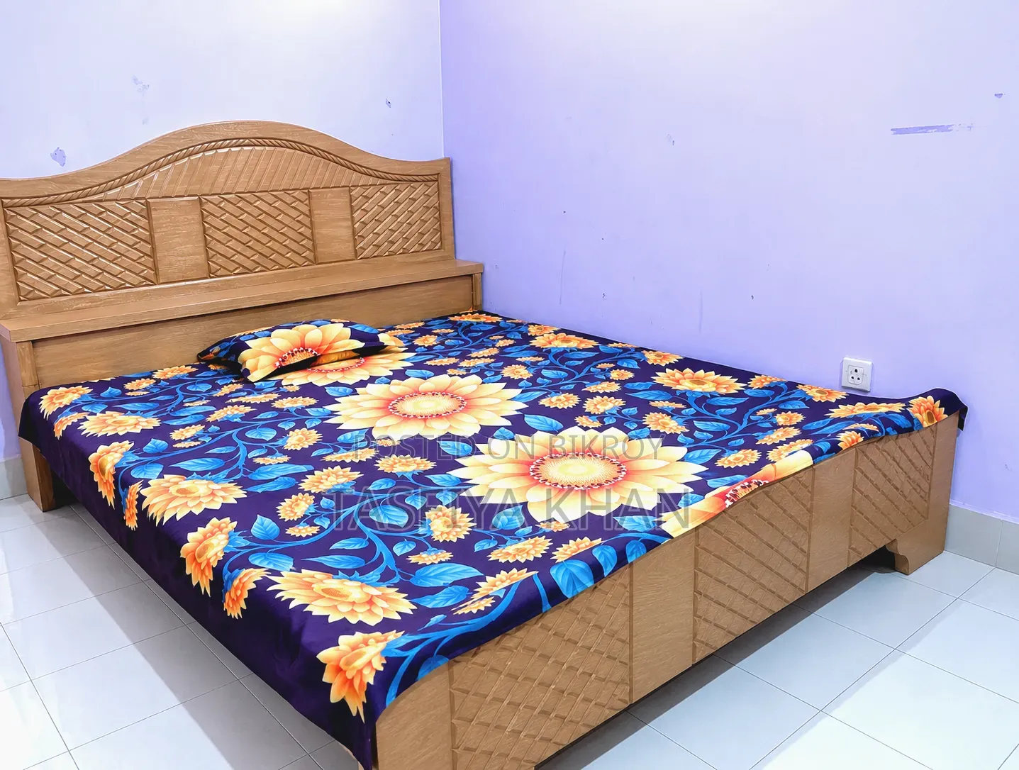 Teak Wood Bed