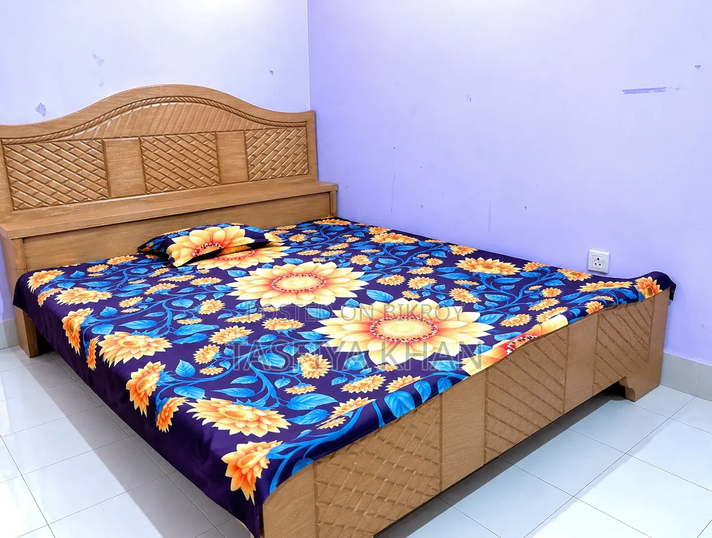 Teak Wood Bed